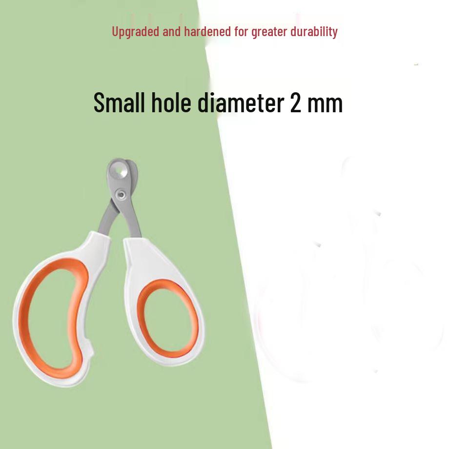 Cat Nail Trimming Clippers - Small Pet Nail Cutter with Round/Single/Double Holes, Perfect for Kittens Small Blind Scissors PP Bag
Cat Nail Trimming Clippers - Small Pet Nail Cutter with Round/Single/Double Holes, Perfect for Kittens Small Blind Scissors PP Bag