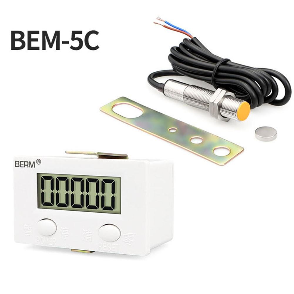 6 Цифровой счетчик ударов Цифровой Электронный Магнитный 5-bit counter+metal inductor+accessories
6 Цифровой счетчик ударов Цифровой Электронный Магнитный 5-bit counter+metal inductor+accessories