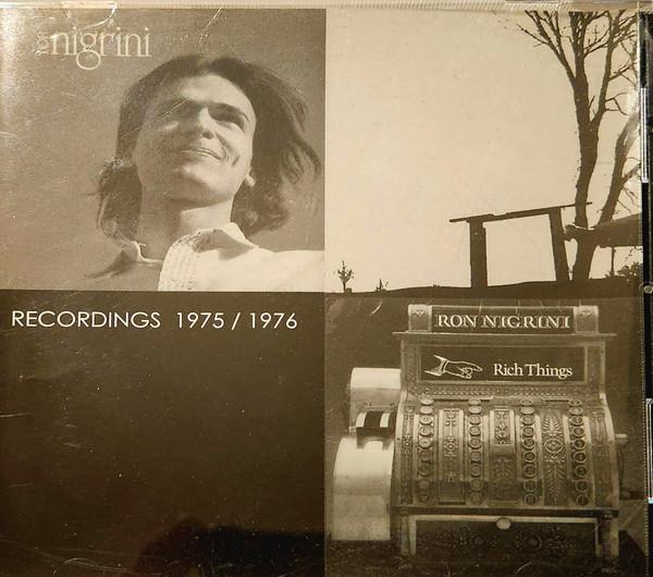 CD RON NIGRINI Recordings 19751976 NONE Not on label 2006 US CountryFolk Used
CD RON NIGRINI Recordings 19751976 NONE Not on label 2006 US CountryFolk Used