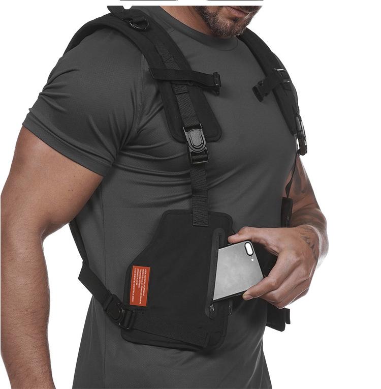 2025 Tactical Techwear Reflective Cargo Vest Mens Outdoor Sport Training Waistcoat Adjustable Multifunctional Outfit One Size чорний
2025 Tactical Techwear Reflective Cargo Vest Mens Outdoor Sport Training Waistcoat Adjustable Multifunctional Outfit One Size чорний