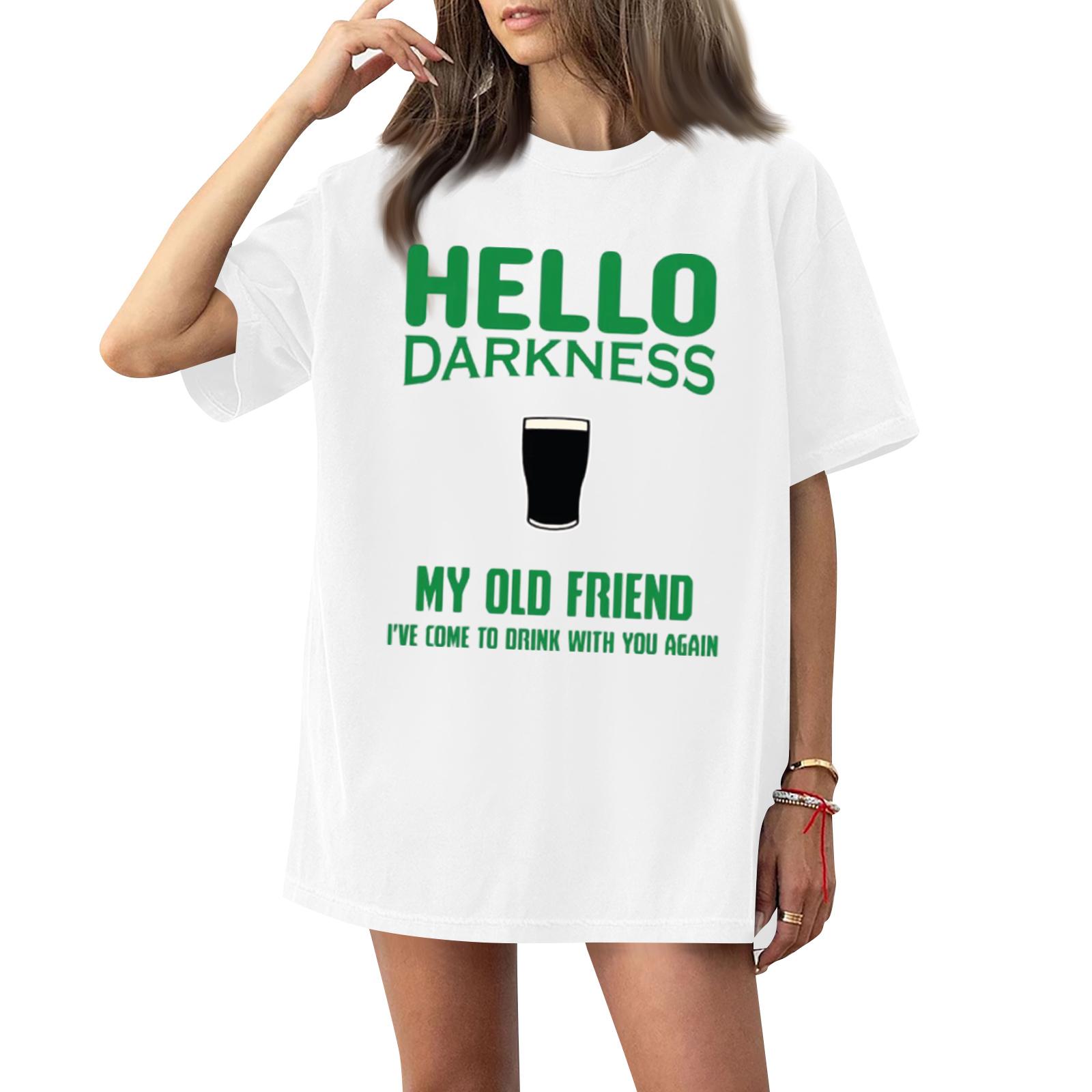 Women s Casual Fashion Round Neck St. Patrick Print Short Sleeve T-Shirt Top XL білий
Women s Casual Fashion Round Neck St. Patrick Print Short Sleeve T-Shirt Top XL білий