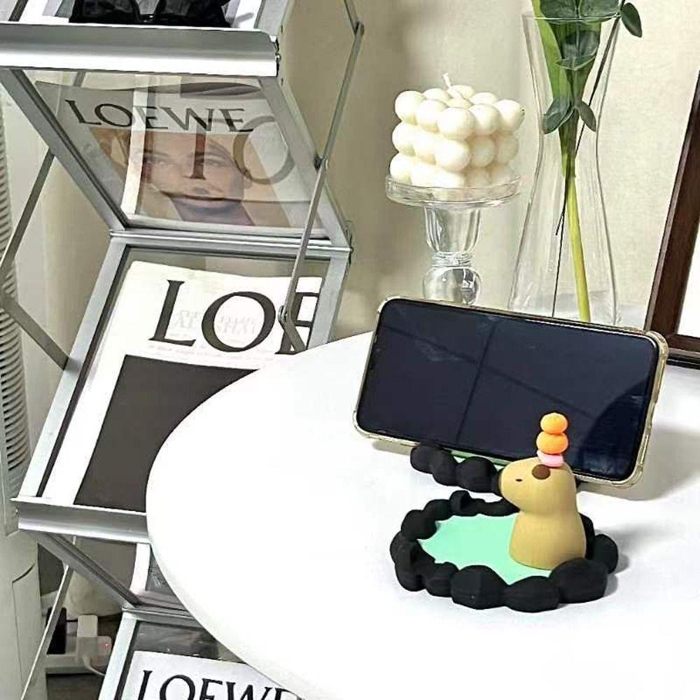 Stable Capybara Doll Phone Holder Cartoon Phone Holder Bracket Capybara Car Phone Holder Office Capybara
Stable Capybara Doll Phone Holder Cartoon Phone Holder Bracket Capybara Car Phone Holder Office Capybara