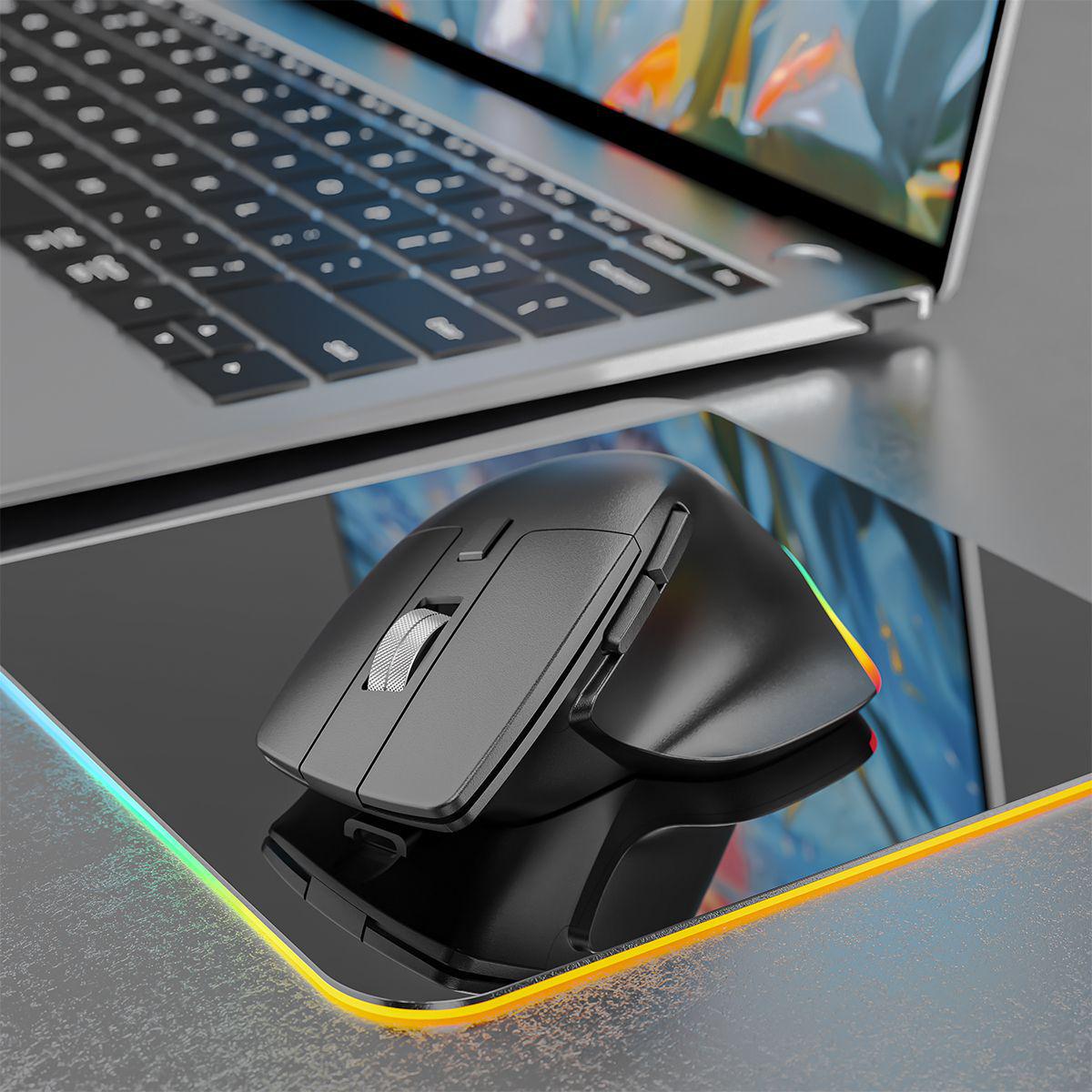 Three-Mode Bluetooth 2.4GHz Wireless Esports Ergonomic Rechargeable Mouse
Three-Mode Bluetooth 2.4GHz Wireless Esports Ergonomic Rechargeable Mouse