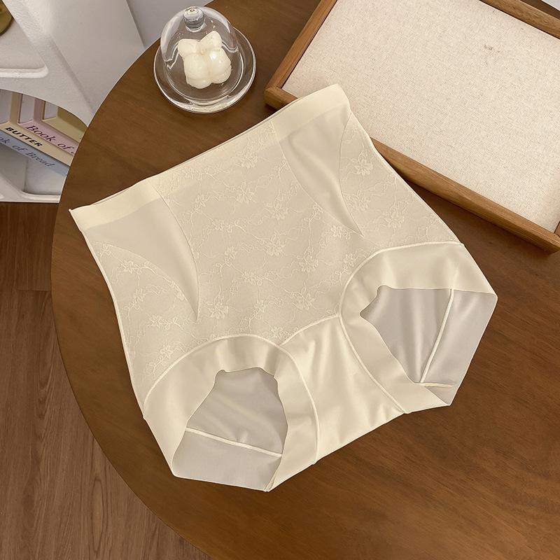 Ladies Summer Light Luxury Light Belly Lift Hip Lace Splicing High Waist No Scar Ice Silk 10A Antibacterial Crotch Triangle Briefs one size шампанского
Ladies Summer Light Luxury Light Belly Lift Hip Lace Splicing High Waist No Scar Ice Silk 10A Antibacterial Crotch Triangle Briefs one size шампанского
