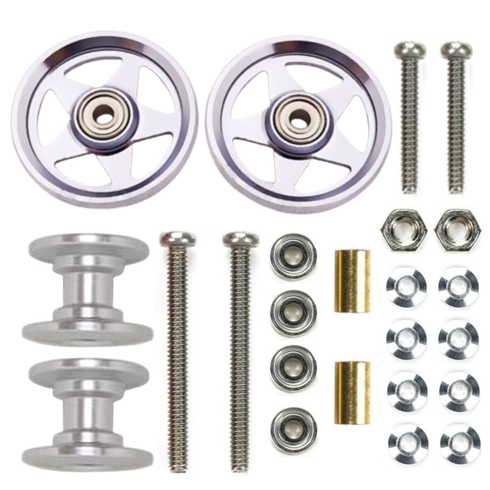 heizi Mini 4WD Dress Up Parts Roller Roller Set with Metal Fittings Bearing Aluminum Lightweight Two-stage Two-stage (Серебряный)
heizi Mini 4WD Dress Up Parts Roller Roller Set with Metal Fittings Bearing Aluminum Lightweight Two-stage Two-stage (Серебряный)