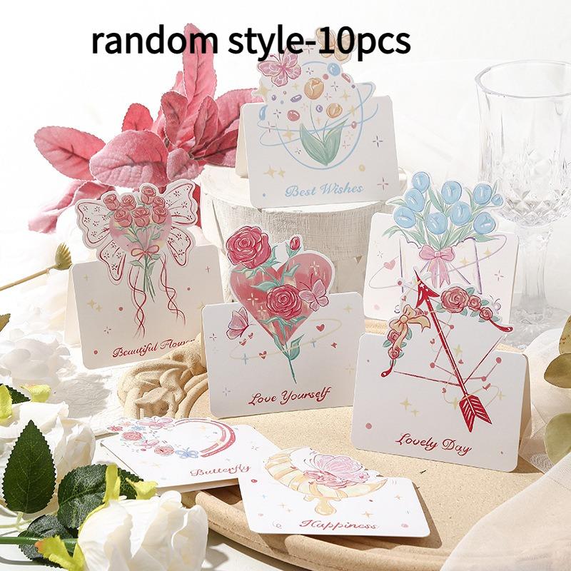 10pcs Bouquet Greeting Card No Envelopes, Suitable for All Occasions Such As Thank You Notes, for Family, Friends, Teachers
10pcs Bouquet Greeting Card No Envelopes, Suitable for All Occasions Such As Thank You Notes, for Family, Friends, Teachers