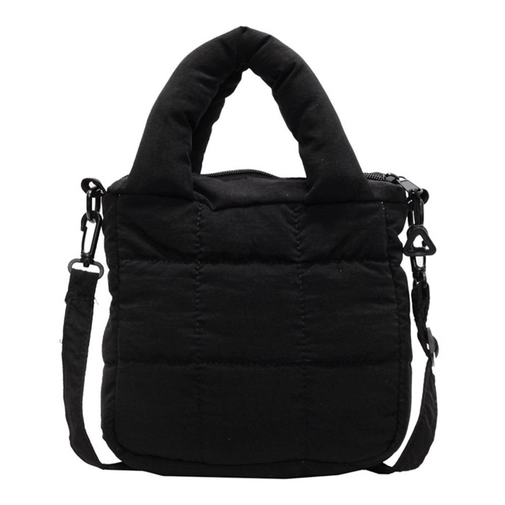 Winter Lightweight Crossbody Bag Thick Cott Shoulder Bag with Inner Pocket Pure Nyl Material Top Has A Handle чорний
Winter Lightweight Crossbody Bag Thick Cott Shoulder Bag with Inner Pocket Pure Nyl Material Top Has A Handle чорний