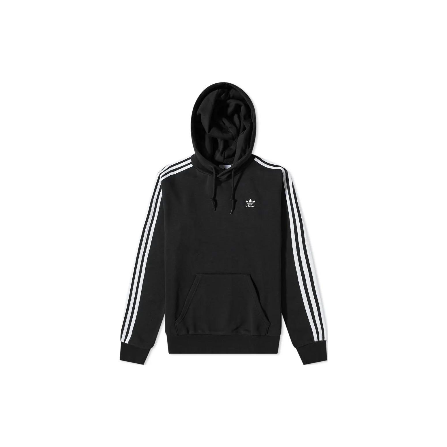 Adidas Классический свитер с капюшоном и тремя полосками, черный/белый, мужская уличная одежда H06676 M
Adidas Классический свитер с капюшоном и тремя полосками, черный/белый, мужская уличная одежда H06676 M