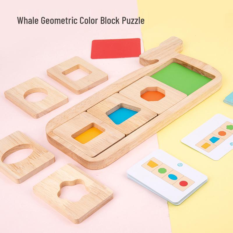 Children s Educational Wooden Whale Puzzle – 3D Creative Geometric Shapes Jigsaw for Kids
Children s Educational Wooden Whale Puzzle – 3D Creative Geometric Shapes Jigsaw for Kids