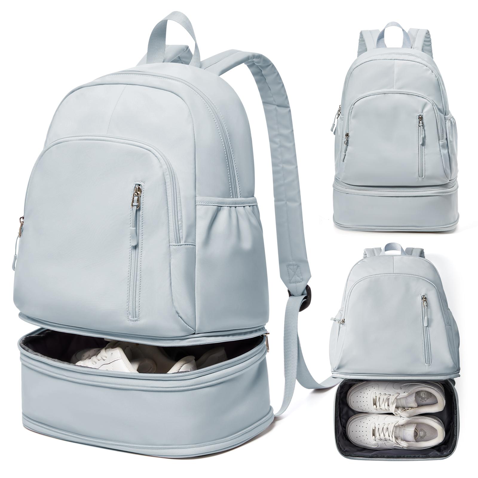 Женский дорожный рюкзак, фитнес-рюкзак, сумка для походов, кемпинга, пляжа, спортзала с отделением для обуви, мужские рюкзаки для велоспорта на открытом воздухе, сумки для йоги светло-синий
Женский дорожный рюкзак, фитнес-рюкзак, сумка для походов, кемпинга, пляжа, спортзала с отделением для обуви, мужские рюкзаки для велоспорта на открытом воздухе, сумки для йоги светло-синий