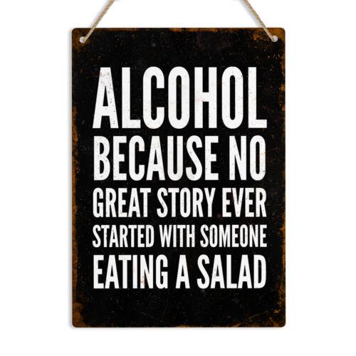 ALCOHOL Funny Humorous Quote Vintage Retro Metal Sign Plaque Man Cave Bar PubAluminum 30x40cm(11.8x15.7inch)
ALCOHOL Funny Humorous Quote Vintage Retro Metal Sign Plaque Man Cave Bar PubAluminum 30x40cm(11.8x15.7inch)