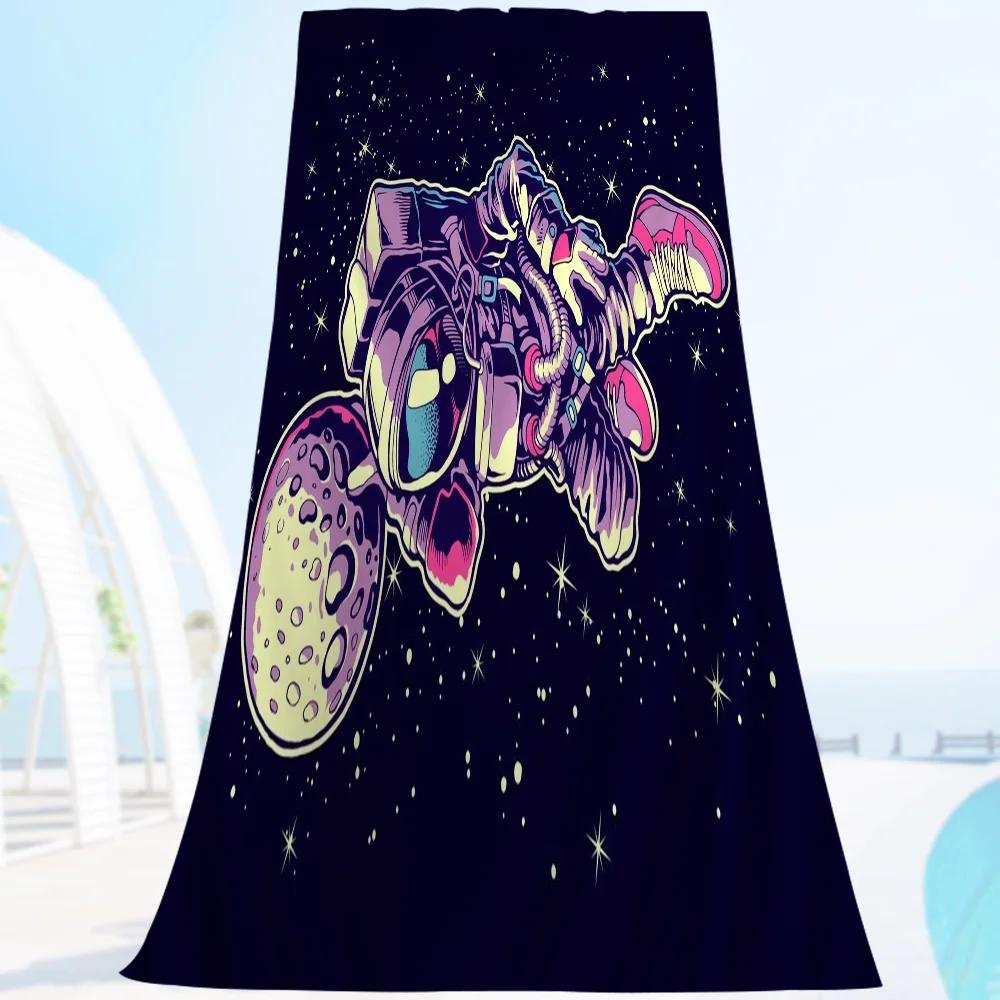 Cartoon Space Astronaut Beach Towels Shower Towel Sauna Travel Spa Microfiber Quick Dry Gym Accessories Cute Room Decor W40*H60(CM)
Cartoon Space Astronaut Beach Towels Shower Towel Sauna Travel Spa Microfiber Quick Dry Gym Accessories Cute Room Decor W40*H60(CM)