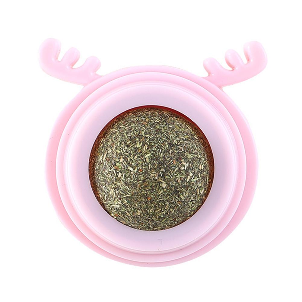 Deer Head Shape Catnip Energy Ball Replaceable Plastic Catnip Wall Balls for Cats Teeth Cleaning Rotatable Pet Health Supplies розовый
Deer Head Shape Catnip Energy Ball Replaceable Plastic Catnip Wall Balls for Cats Teeth Cleaning Rotatable Pet Health Supplies розовый