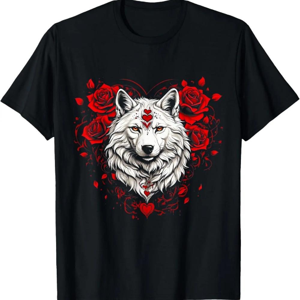 Floral Wolf Valentines Day Flowers Rose Vintage Loves Wolves T-Shirt XXXXXL
Floral Wolf Valentines Day Flowers Rose Vintage Loves Wolves T-Shirt XXXXXL