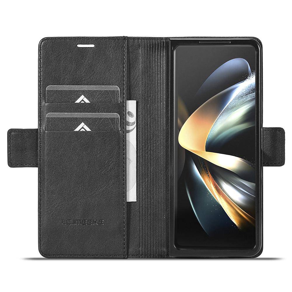 LC.IMEEKE For Samsung Galaxy Z Fold6 5G Phone Stand Case PU Leather RFID Blocking Wallet Cover Blue
LC.IMEEKE For Samsung Galaxy Z Fold6 5G Phone Stand Case PU Leather RFID Blocking Wallet Cover Blue