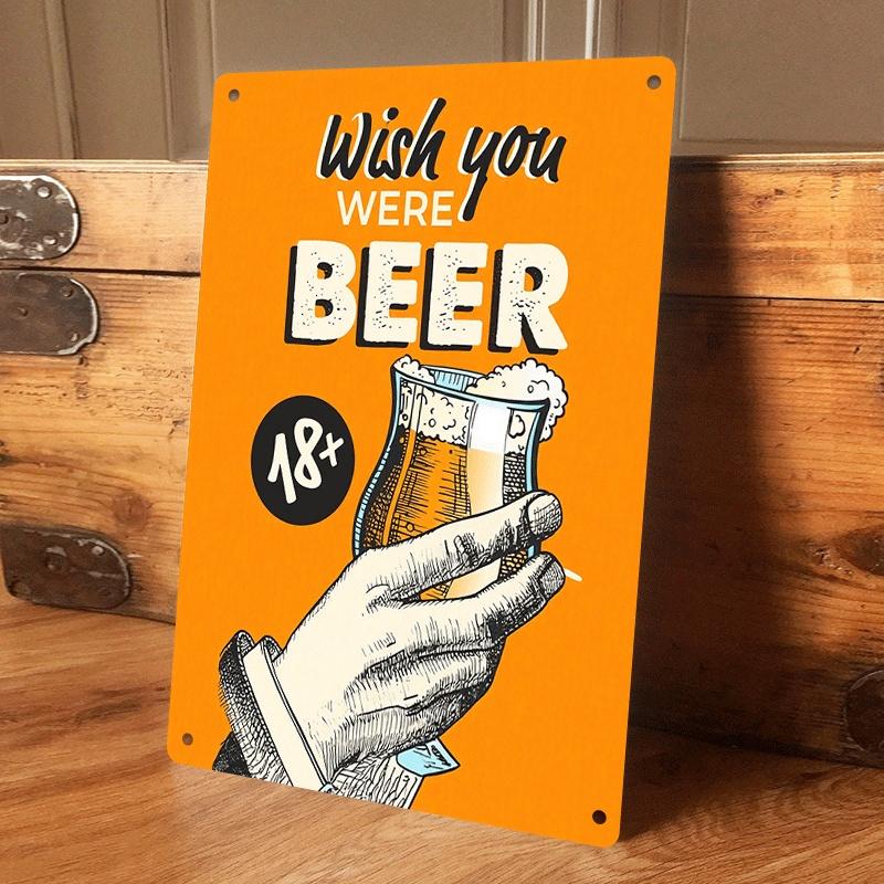 1 piece Creative beer-themed tin plaque, fun English slogan home/bar wall decoration, retro-style bar decorative painting, humor (as the picture,20x30cm)
1 piece Creative beer-themed tin plaque, fun English slogan home/bar wall decoration, retro-style bar decorative painting, humor (as the picture,20x30cm)