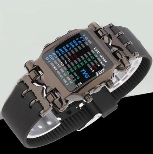 Luxury Brand TVG Watches Men Fashion Rubber Strap LED Digital Watch Men 30M Waterproof Sports Militar Watches Relogio Masculino
Luxury Brand TVG Watches Men Fashion Rubber Strap LED Digital Watch Men 30M Waterproof Sports Militar Watches Relogio Masculino