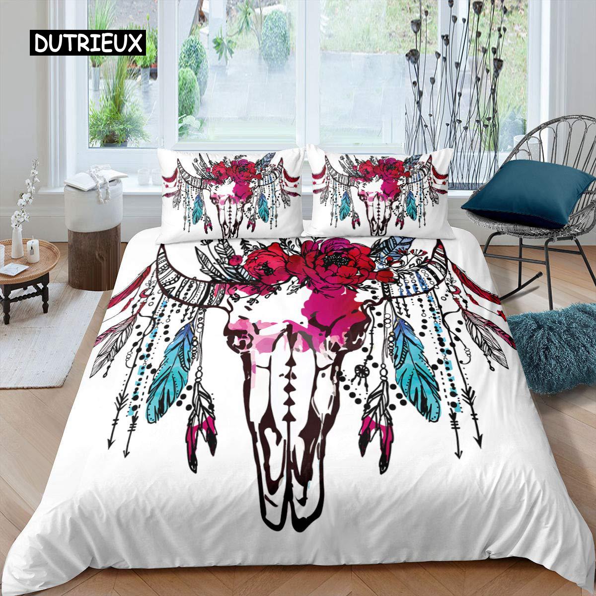 Коллекция пододеяльников Череп быка Boho Chic Перо Постельное белье для сна Boho Chic Экзотические ветки Цветок для подростков Микрофибра Размер King EU single(135x200cm)
Коллекция пододеяльников Череп быка Boho Chic Перо Постельное белье для сна Boho Chic Экзотические ветки Цветок для подростков Микрофибра Размер King EU single(135x200cm)