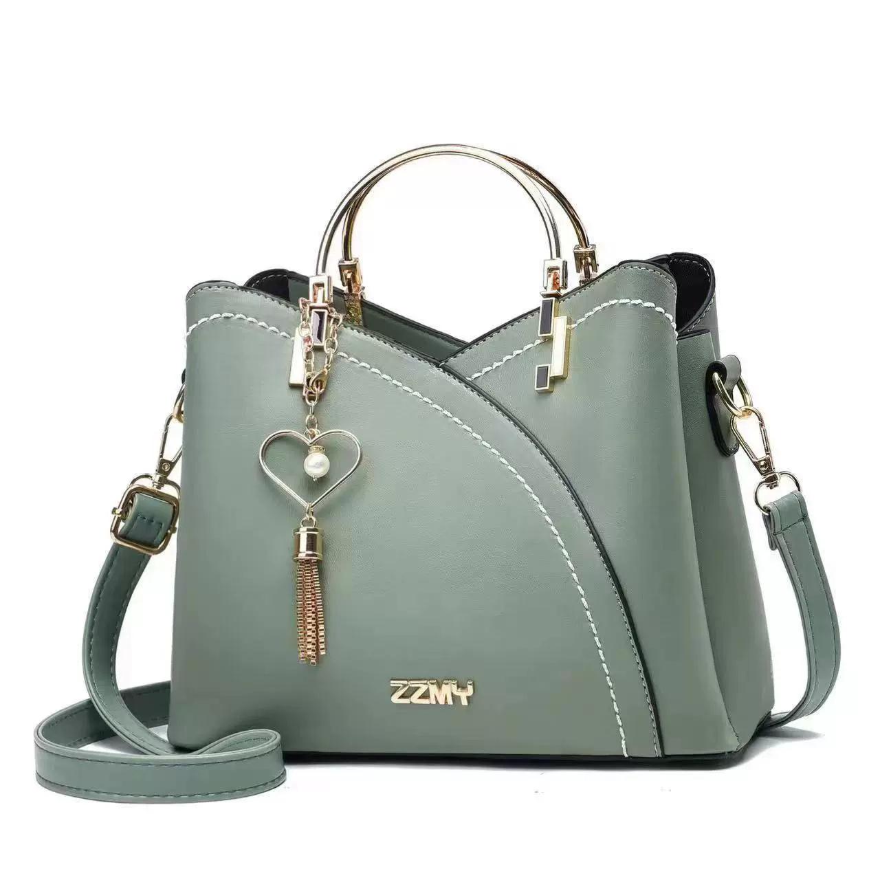 Colorblock PU Leather Shoulder Bag for Women, Elegant Zipper Handbag with Heart Tassel Charm, Versatile Casual Crossbody Tote Bag зелений
Colorblock PU Leather Shoulder Bag for Women, Elegant Zipper Handbag with Heart Tassel Charm, Versatile Casual Crossbody Tote Bag зелений