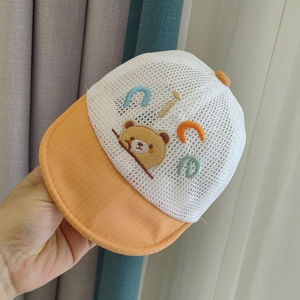 Бейсбольная кепка Bear Baby, дышащая кепка с козырьком, симпатичные солнцезащитные козырьки для улицы
Бейсбольная кепка Bear Baby, дышащая кепка с козырьком, симпатичные солнцезащитные козырьки для улицы