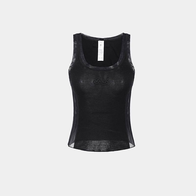 Korean Badblood BCAC Series American Spicy Girl See-Through Camisole - Women s Sexy Niche Summer Tank Top Small чёрный
Korean Badblood BCAC Series American Spicy Girl See-Through Camisole - Women s Sexy Niche Summer Tank Top Small чёрный