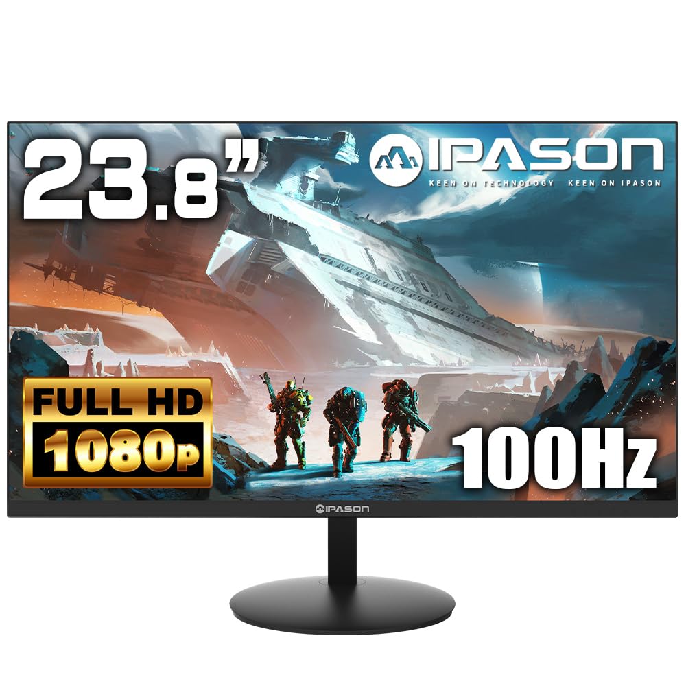 IPASON E243 Світлодіодний РК-монітор Ігровий монітор Чорний 1920 x 1080 дюймів, панель IPS 100 Гц зі світлодіодним підсвічуванням Матовий РК-дисплей HDMI VGA HDR10 Стандарт VESA 23,8 чорний
IPASON E243 Світлодіодний РК-монітор Ігровий монітор Чорний 1920 x 1080 дюймів, панель IPS 100 Гц зі світлодіодним підсвічуванням Матовий РК-дисплей HDMI VGA HDR10 Стандарт VESA 23,8 чорний