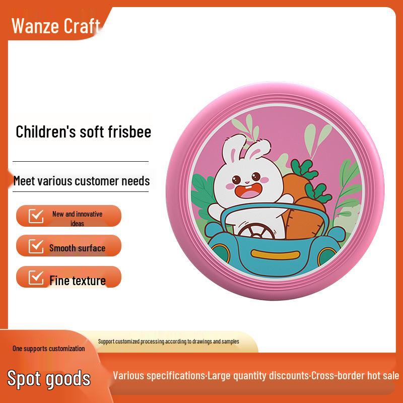 Cartoon Soft Frisbee for Kids - Hand-Thrown Pet Flying Disc for Outdoor Fun and Sports
Cartoon Soft Frisbee for Kids - Hand-Thrown Pet Flying Disc for Outdoor Fun and Sports