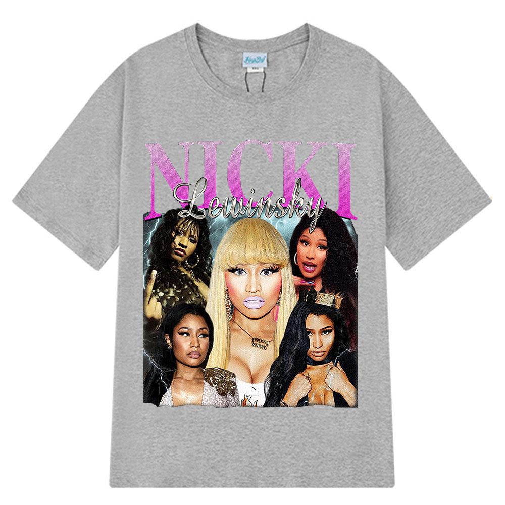 Nicki Lewinsky Graphic T Shirt Nicki Minaj Unisex Womens Fashion Hip Hop Tshirts Casual Cotton Harajuku Aesthetic Trendy Tshirt S
Nicki Lewinsky Graphic T Shirt Nicki Minaj Unisex Womens Fashion Hip Hop Tshirts Casual Cotton Harajuku Aesthetic Trendy Tshirt S