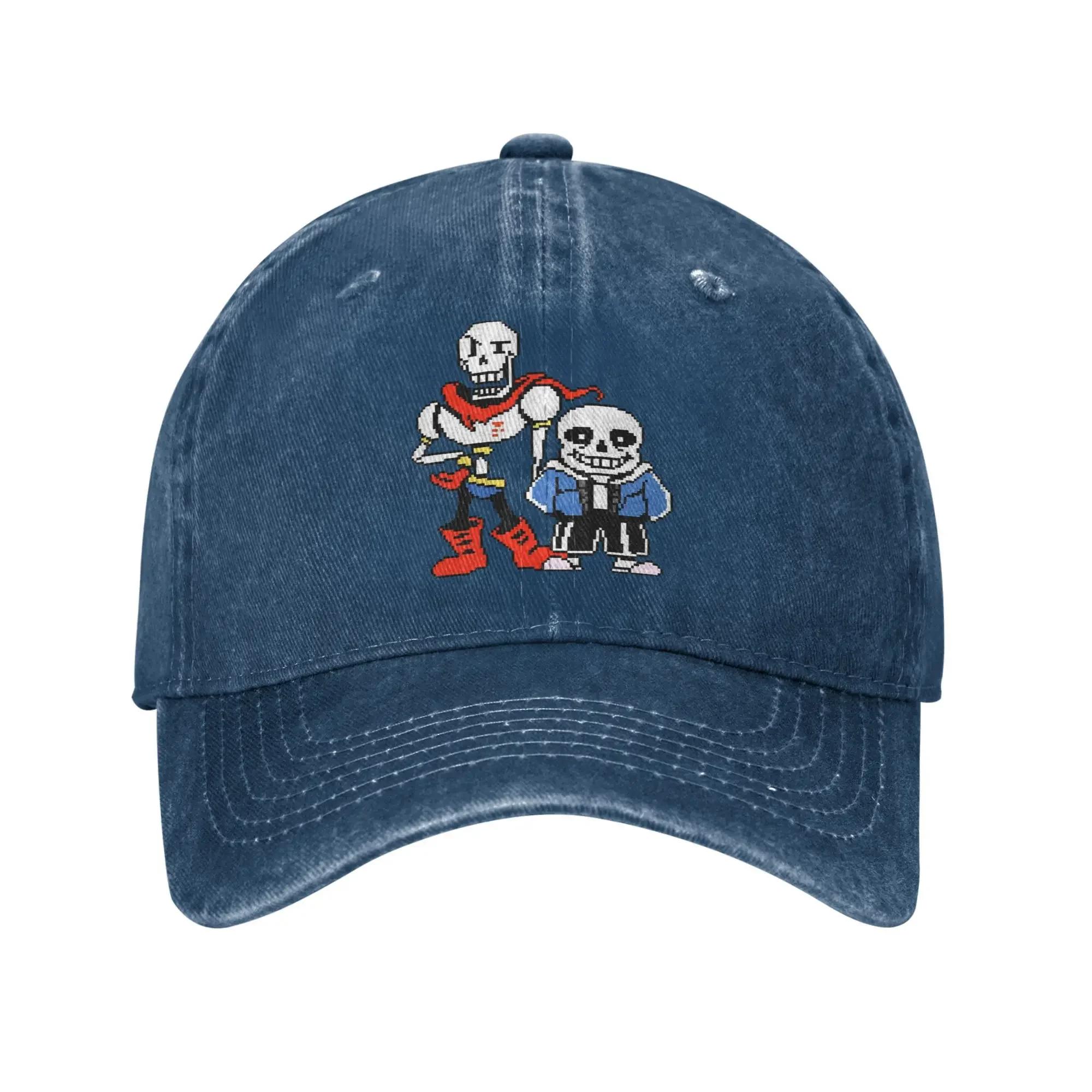 Undertale Sans and Papyrus Baseball Caps Unisex Style Distressed Denim Snapback Hat Outdoor Workouts Adjustable Hats Cap One Size
Undertale Sans and Papyrus Baseball Caps Unisex Style Distressed Denim Snapback Hat Outdoor Workouts Adjustable Hats Cap One Size