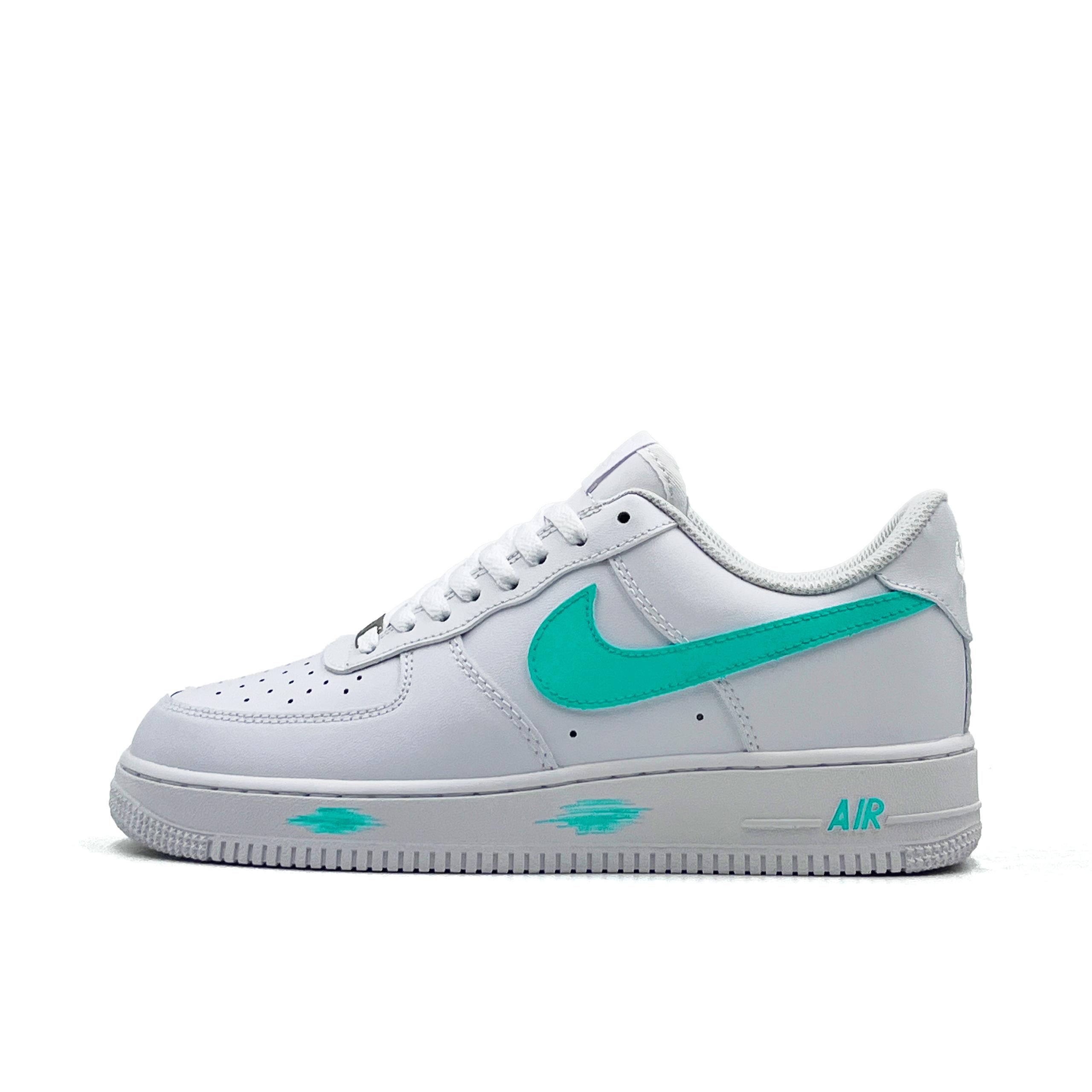 Nike Air Force 1 Summer Azure Cow Leather Slip Resistant High top Skateboard Shoes Unisex White 315122-111(Team1615-) 39
Nike Air Force 1 Summer Azure Cow Leather Slip Resistant High top Skateboard Shoes Unisex White 315122-111(Team1615-) 39