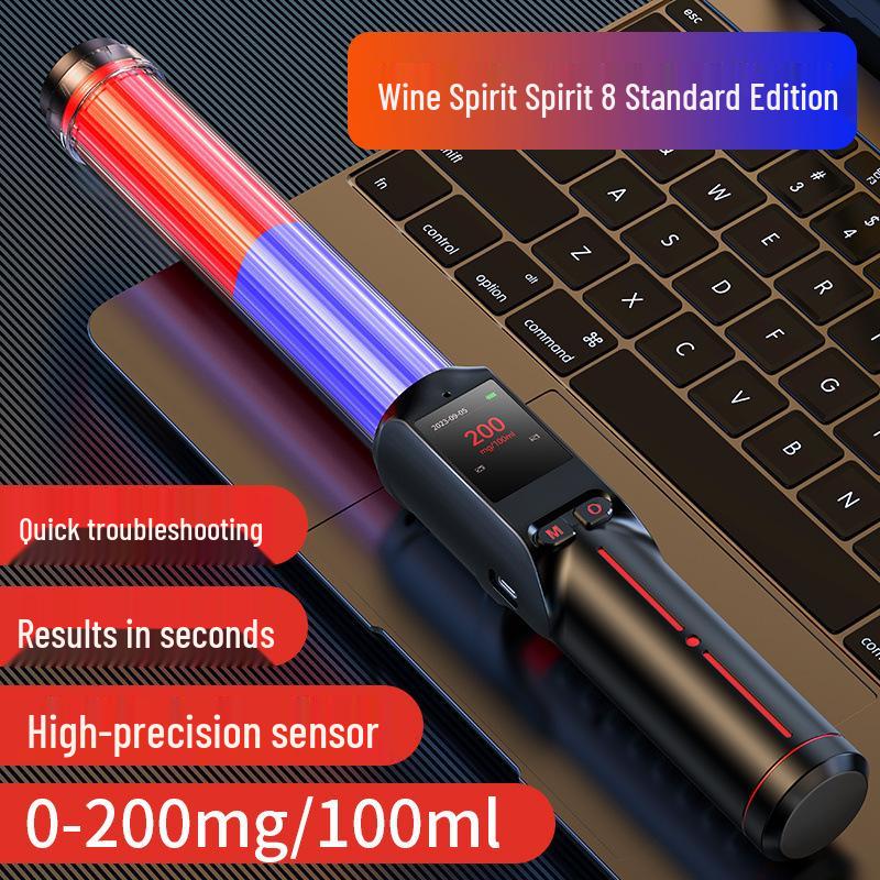 High Precision Breathalyzer: Alcohol Tester for Drunk Driving Checks and Screening
High Precision Breathalyzer: Alcohol Tester for Drunk Driving Checks and Screening