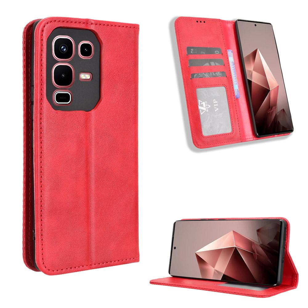 For Infinix Note 50s 5G Leather Case Wallet Stand Retro Texture Phone Cover Red
For Infinix Note 50s 5G Leather Case Wallet Stand Retro Texture Phone Cover Red