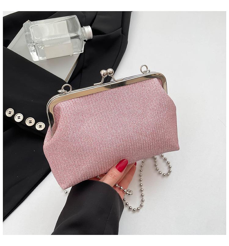 Модная цепочка блестящая женская сумка 2025 лето новая мода банкетная сумка через плечо универсальная сумка-мессенджер женская сумка розовый
Модная цепочка блестящая женская сумка 2025 лето новая мода банкетная сумка через плечо универсальная сумка-мессенджер женская сумка розовый