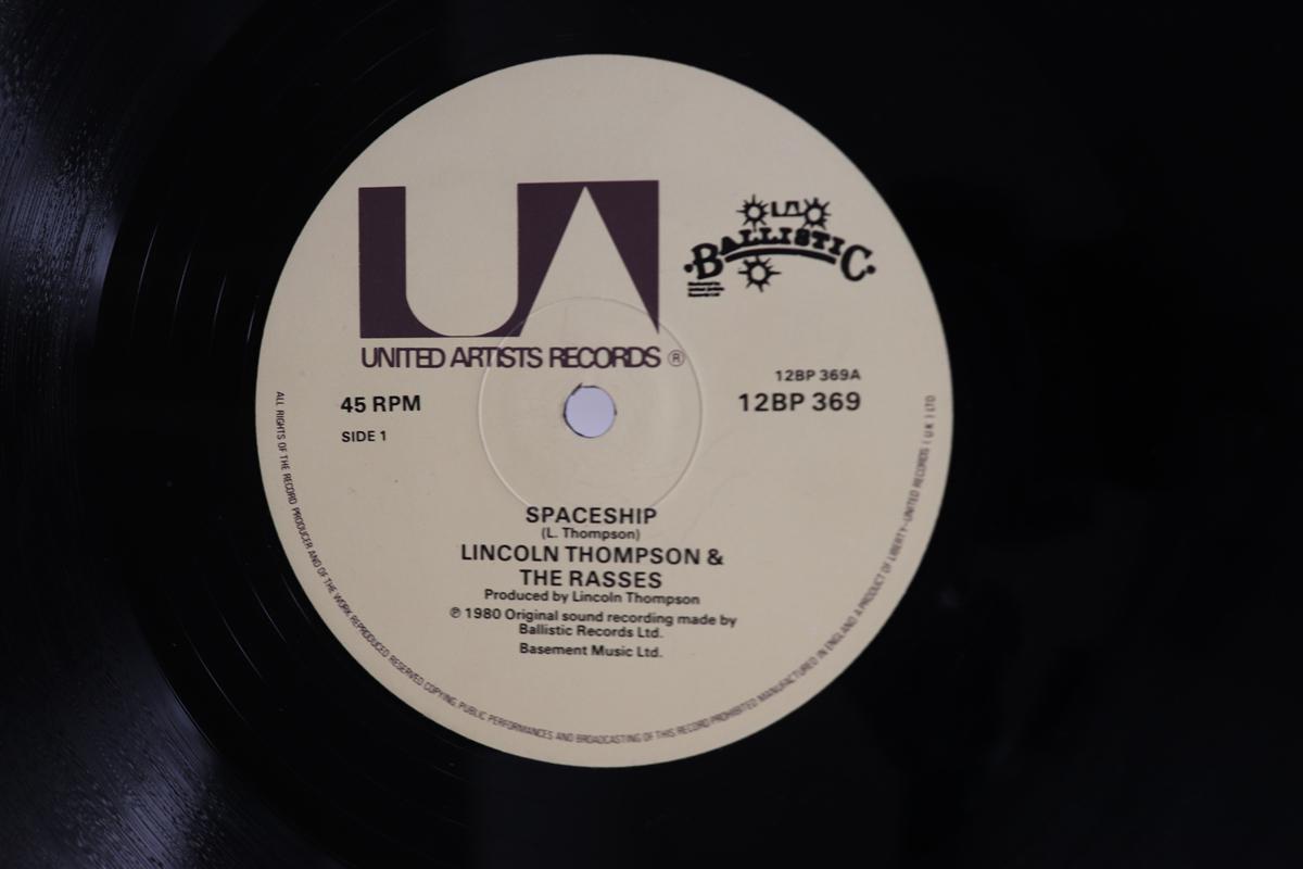 12inch Record LINCOLN THOMPSON THE RASSES Spaceship Generation Dub 12BP369 UNITED ARTISTS 0980 UK Reggae Ska Dub Used
12inch Record LINCOLN THOMPSON THE RASSES Spaceship Generation Dub 12BP369 UNITED ARTISTS 0980 UK Reggae Ska Dub Used