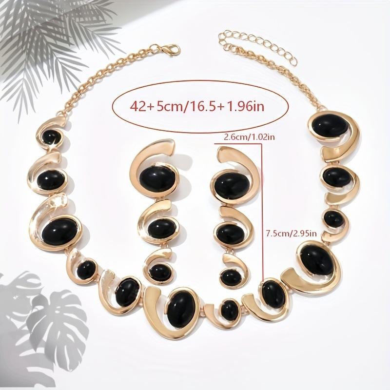 Геометричний кулон-намисто та сережки-цвяшки в стилі «холодний вітер», персоналізований модний універсальний комплект, нішевий жіночий high-sense
Геометричний кулон-намисто та сережки-цвяшки в стилі «холодний вітер», персоналізований модний універсальний комплект, нішевий жіночий high-sense