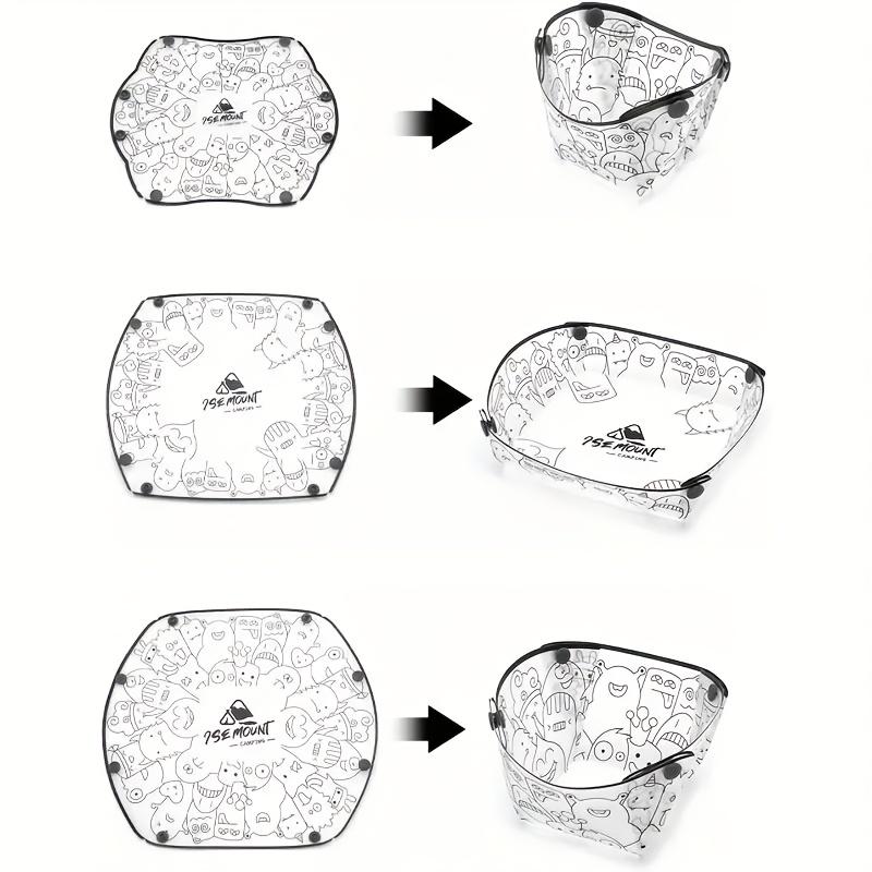 Набор из 3 складных мисок-тарелок, геометрический, из пищевого ПП, портативная посуда для кемпинга, семейных посиделок, путешествий, пикников на открытом воздухе 3pcs
Набор из 3 складных мисок-тарелок, геометрический, из пищевого ПП, портативная посуда для кемпинга, семейных посиделок, путешествий, пикников на открытом воздухе 3pcs