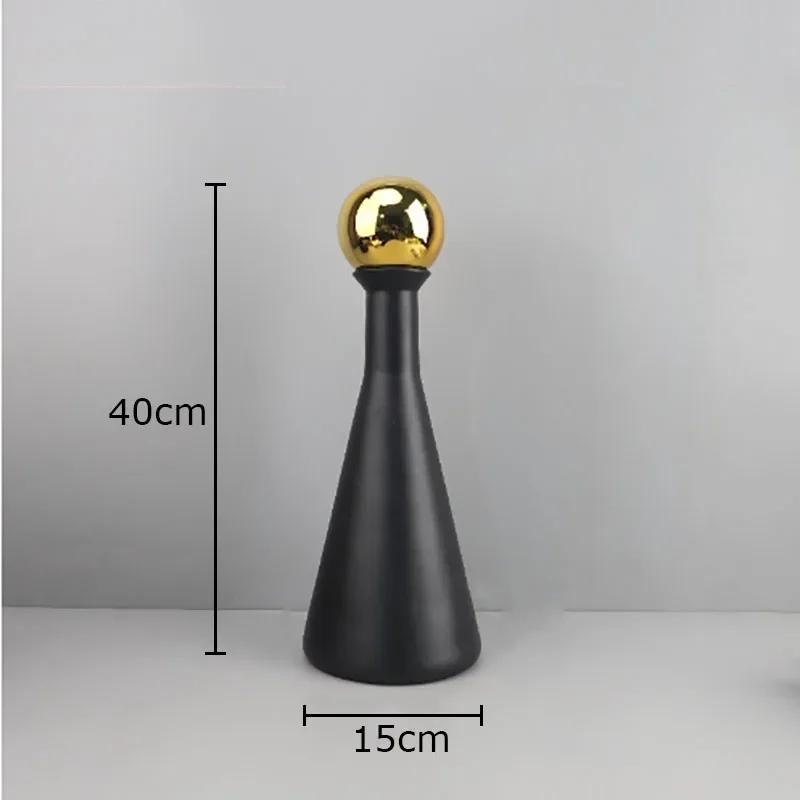 Golden Ball Decorative Black Bottle Ornaments Abstract Crafts Desk Decoration Metal Ball Modern Artwork Room Aesthetic Decor
Golden Ball Decorative Black Bottle Ornaments Abstract Crafts Desk Decoration Metal Ball Modern Artwork Room Aesthetic Decor