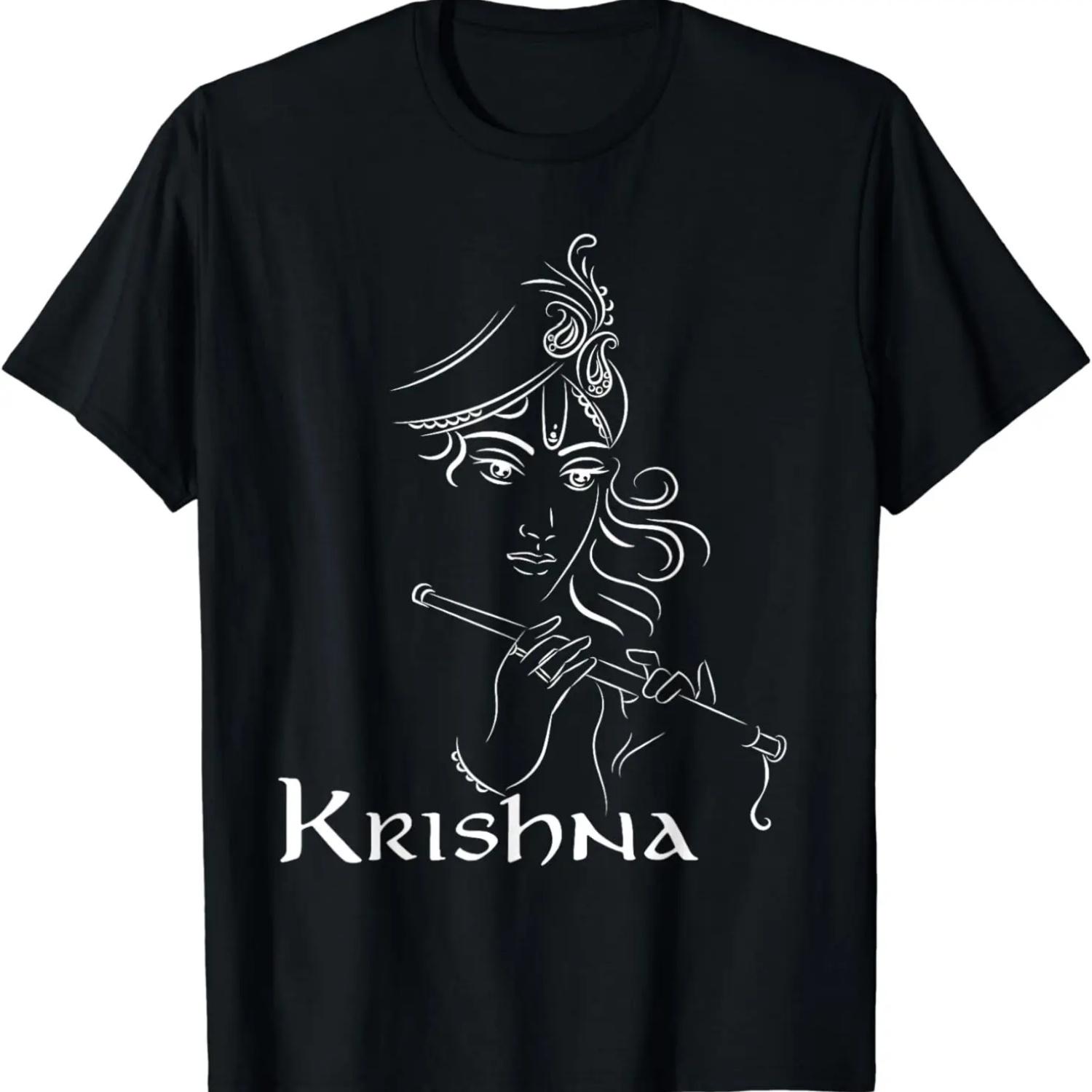 2025 new model Hindu Shirts Hinduism Diwali Festival Gods Lord Krishna T-Shirt Festival Wear Clothes Graphic T Shirts Women Clot S чёрный
2025 new model Hindu Shirts Hinduism Diwali Festival Gods Lord Krishna T-Shirt Festival Wear Clothes Graphic T Shirts Women Clot S чёрный