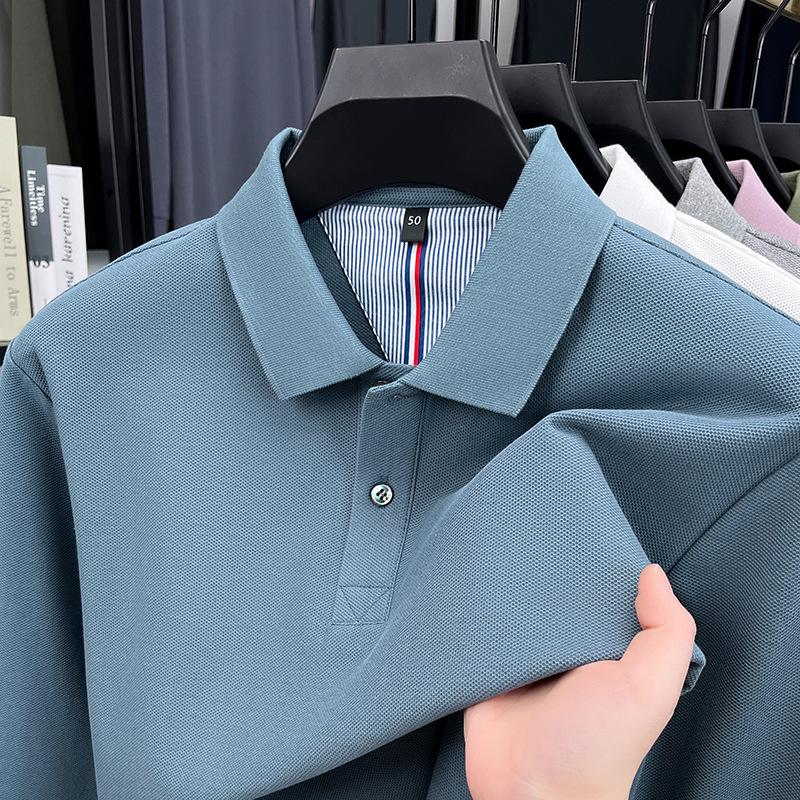 Men s Autumn 2025 Pure Cotton Pique Polo Shirt - Long Sleeve, Business Casual, Breathable L
Men s Autumn 2025 Pure Cotton Pique Polo Shirt - Long Sleeve, Business Casual, Breathable L