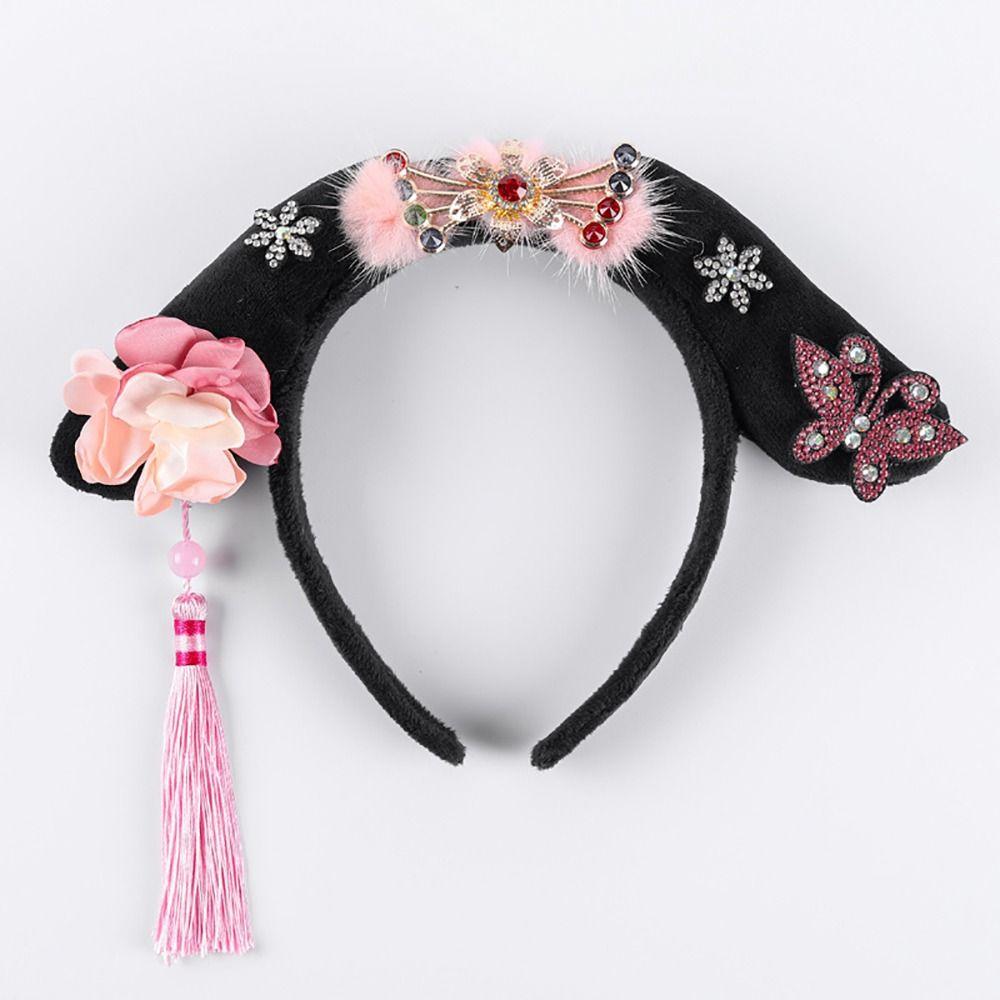 1 шт. с длинной кисточкой, повязка на голову королевской принцессы в китайском стиле, кепка для свадебной вечеринки 02
1 шт. с длинной кисточкой, повязка на голову королевской принцессы в китайском стиле, кепка для свадебной вечеринки 02