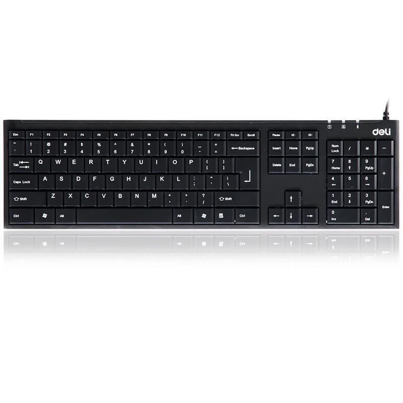 Deli 3712 Wired USB Keyboard
Deli 3712 Wired USB Keyboard
