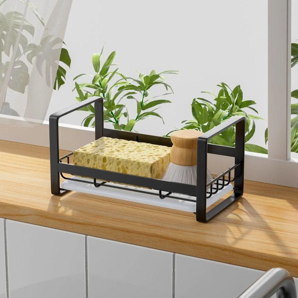 Stainless Steel Sink Rag Rack Stand Portable Kitchen Drain Rack New Sponge Holder чорний
Stainless Steel Sink Rag Rack Stand Portable Kitchen Drain Rack New Sponge Holder чорний