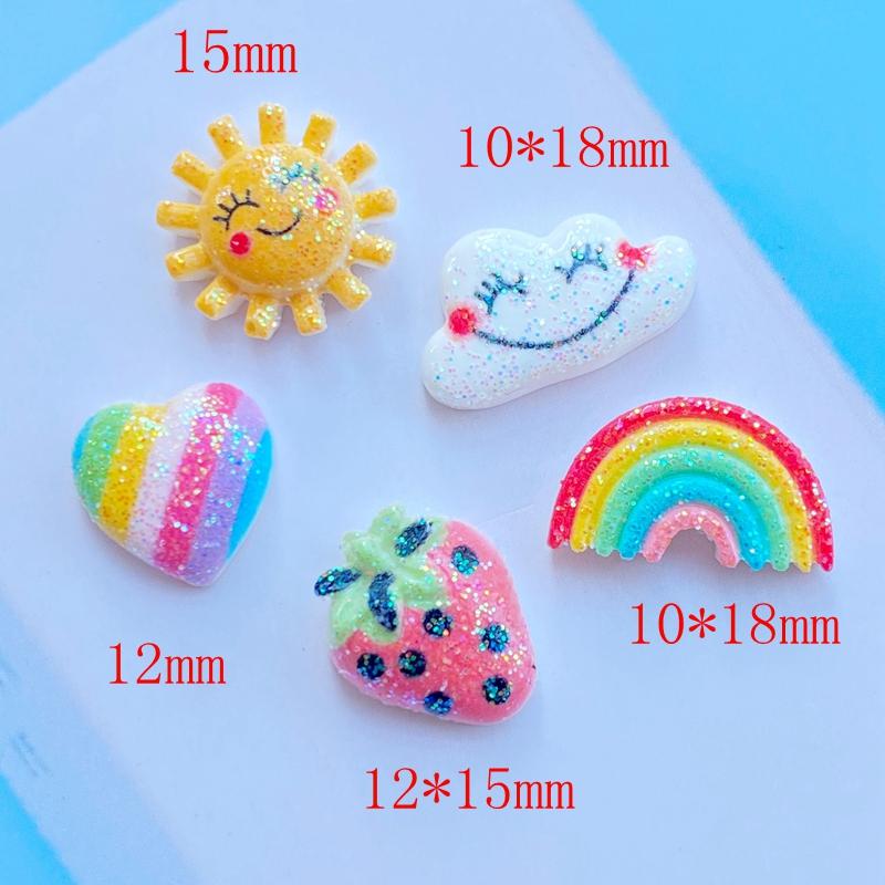 20Pcs New Resin Cute Mixed Mini Cloud Rainbow Flat Back Cabochon Scrapbooking Hair Bow Center Embellishments DIY Accessories J85
20Pcs New Resin Cute Mixed Mini Cloud Rainbow Flat Back Cabochon Scrapbooking Hair Bow Center Embellishments DIY Accessories J85