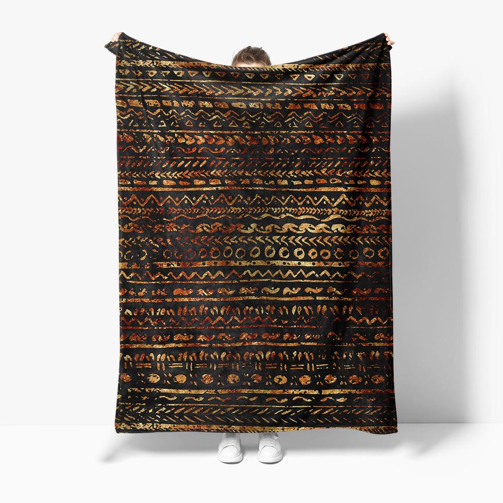 Black Tribal Pattern Throw Blanket Sofa Bed Bedspread Cushion Cover Bedding for Home Decor 75x90cm
Black Tribal Pattern Throw Blanket Sofa Bed Bedspread Cushion Cover Bedding for Home Decor 75x90cm