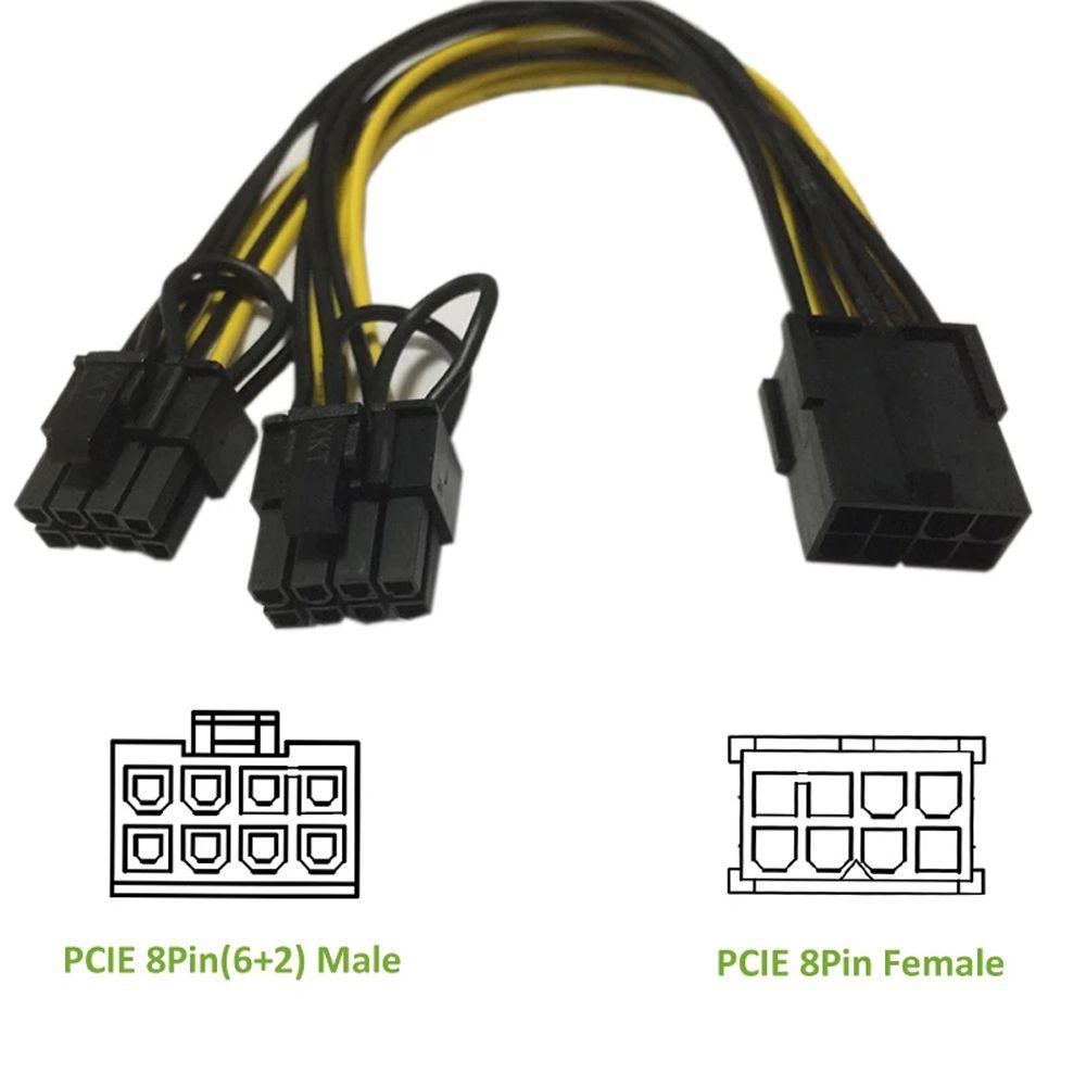 Кабель Материнская плата Видеокарта Кабель 8Pin на двойной 8Pin 8Pin на двойной 6+2pin Кабель-разветвитель для GPU For CPU
Кабель Материнская плата Видеокарта Кабель 8Pin на двойной 8Pin 8Pin на двойной 6+2pin Кабель-разветвитель для GPU For CPU