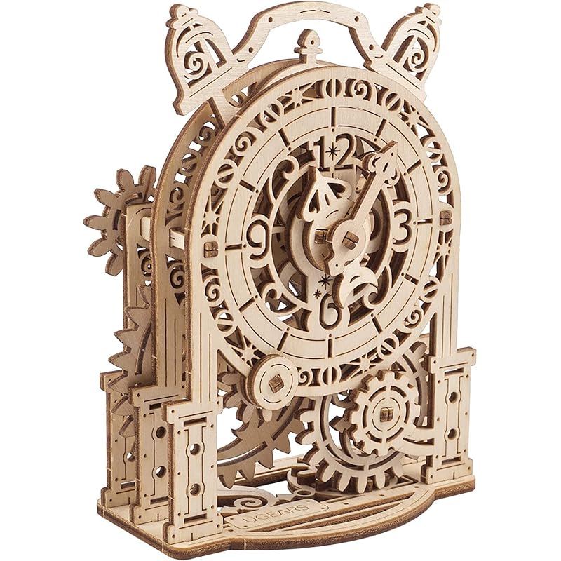 Ugears vintage alarm clock 70163 wooden puzzle Crafts model No adhesive tools required
Ugears vintage alarm clock 70163 wooden puzzle Crafts model No adhesive tools required