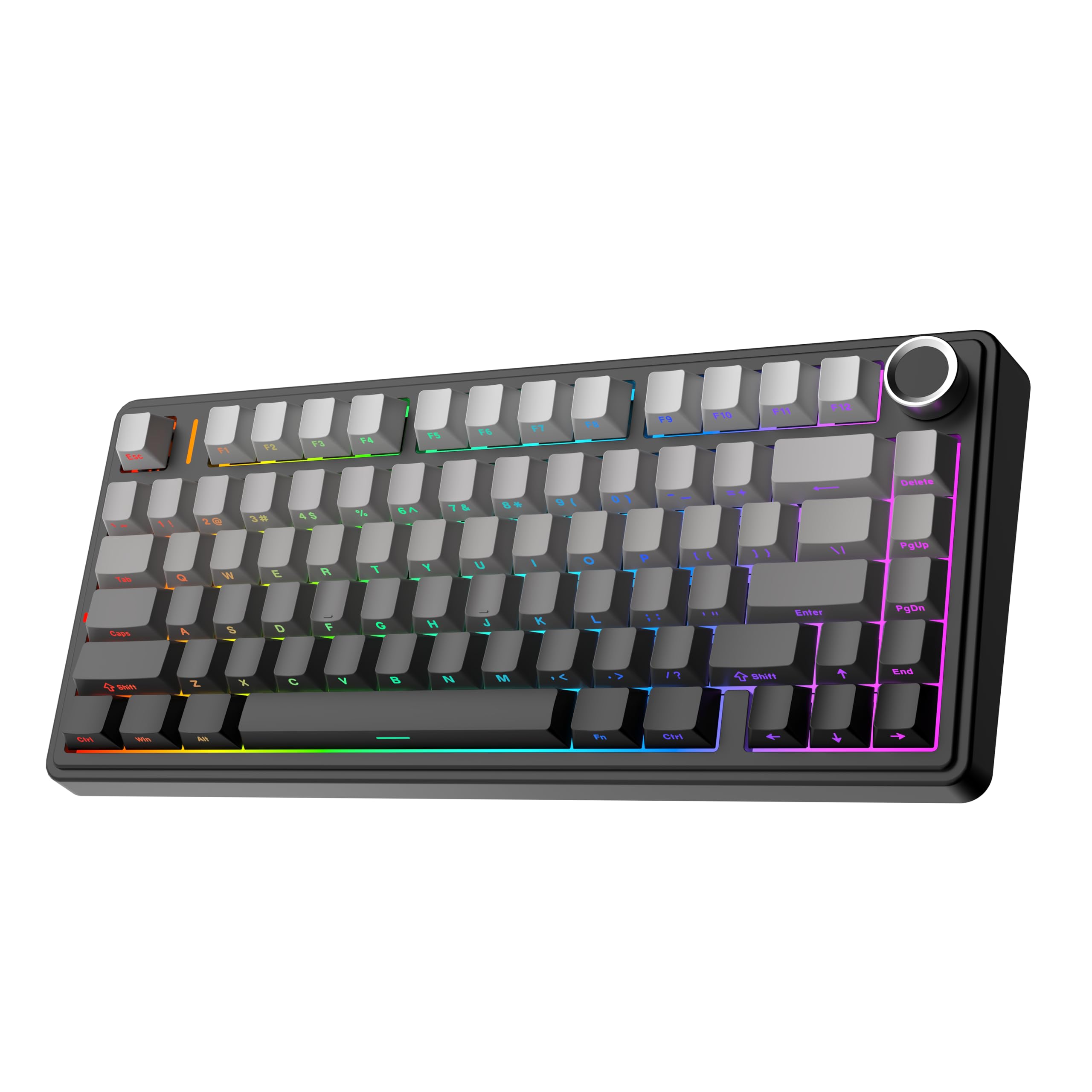 EPOMAKER x Aula F75 Gaming Mechanical Keyboard with Pads Certified LEOBOG Reaper Keyboard, Gasket, 5-Ply & Knobs, 75% Wireless, Hot-Swapable,
EPOMAKER x Aula F75 Gaming Mechanical Keyboard with Pads Certified LEOBOG Reaper Keyboard, Gasket, 5-Ply & Knobs, 75% Wireless, Hot-Swapable,