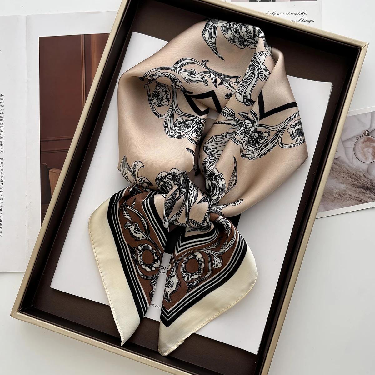 Luxury Satin Scarfs Square Scarf Korean Fashion Kerchief Rose Print Scarves Bandanna Wraps Scarf Decoration Shawl 70*70CM 70X70CM
Luxury Satin Scarfs Square Scarf Korean Fashion Kerchief Rose Print Scarves Bandanna Wraps Scarf Decoration Shawl 70*70CM 70X70CM