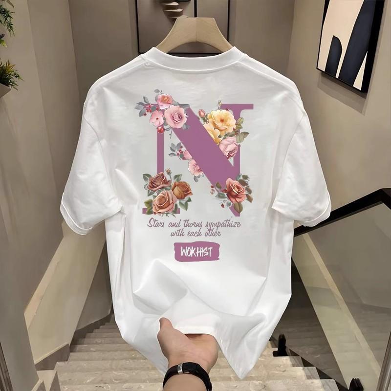 Summer Highquality Pure Cotton Mens Tshirt New Style Casual Roundneck Casual Sports Breathable Streetwear for Men S
Summer Highquality Pure Cotton Mens Tshirt New Style Casual Roundneck Casual Sports Breathable Streetwear for Men S