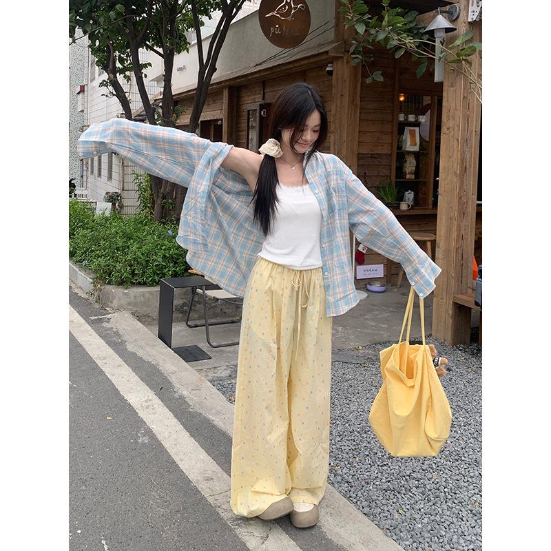2025 Women s Yellow Jacquard Straight-Leg High-Waisted Slimming Summer Pants M (96-105 lbs)
2025 Women s Yellow Jacquard Straight-Leg High-Waisted Slimming Summer Pants M (96-105 lbs)